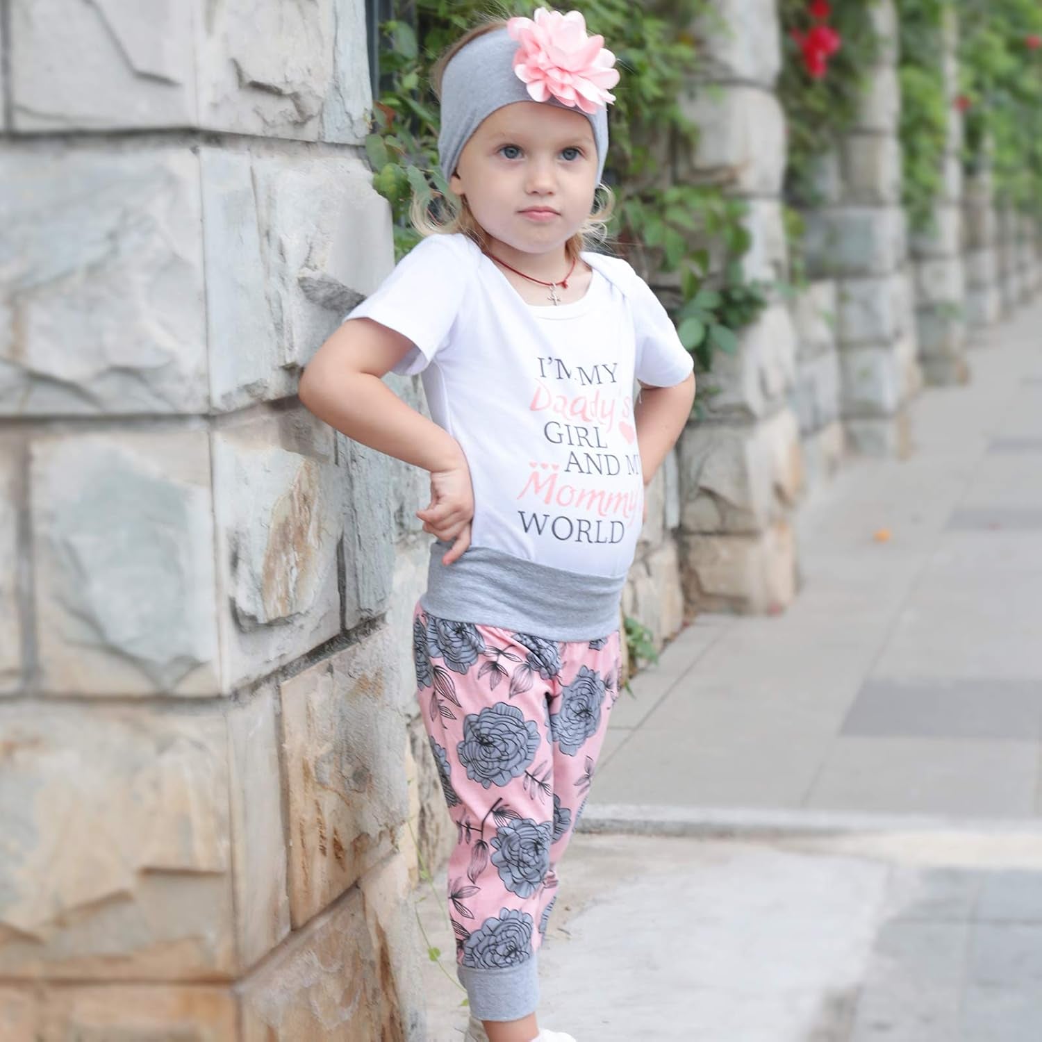 Newborn Infant Baby Girl Clothes Summer Outfits Infant Romper Pants Cute Toddler Girl Clothes Gift Set