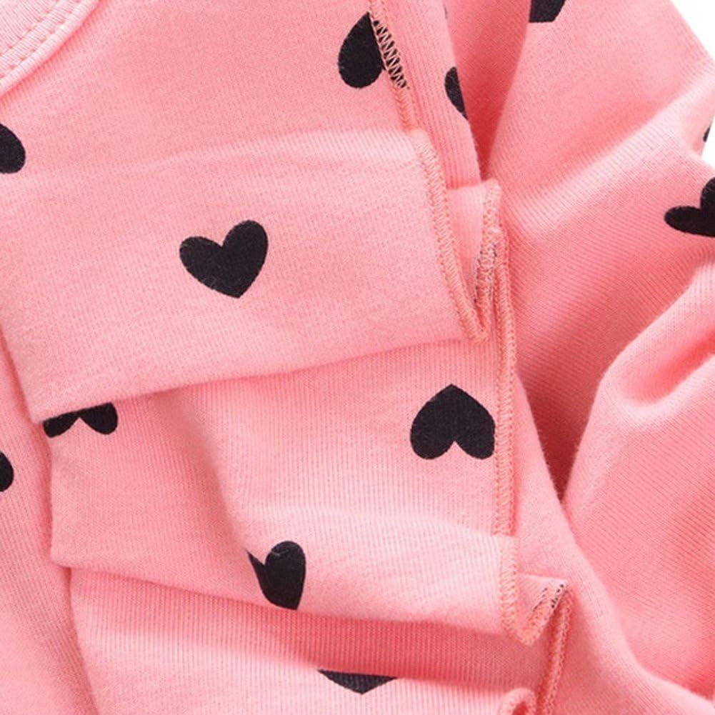 Baby Girl Clothes Infant Outfits Set 2 Pieces with Long Sleeved Tops + Pants