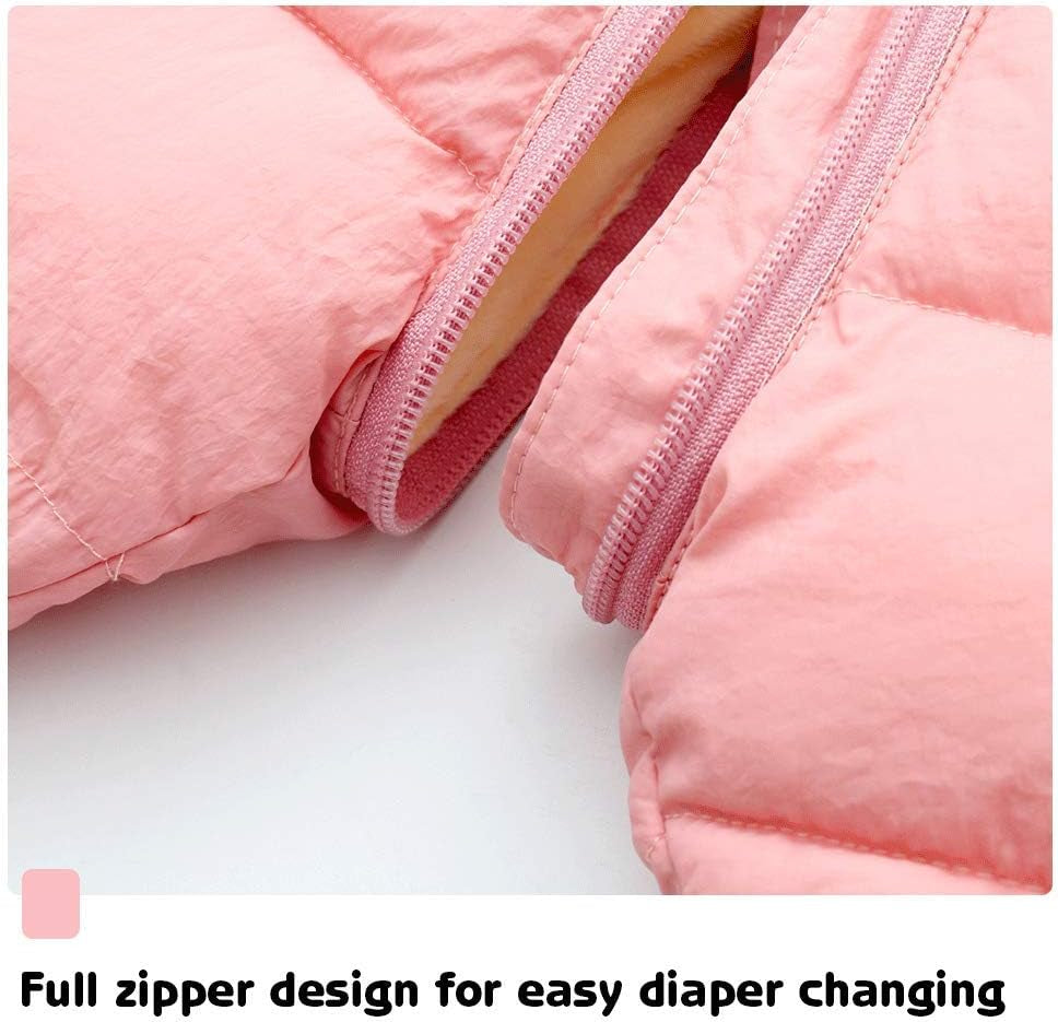 Cute Baby Boys Snowsuit New Born Baby Girls Winter Coat Toddler Clothes